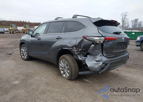 2022 Toyota Highlander Limited from USA, damaged, VIN 5TDDZRBH8NS196904